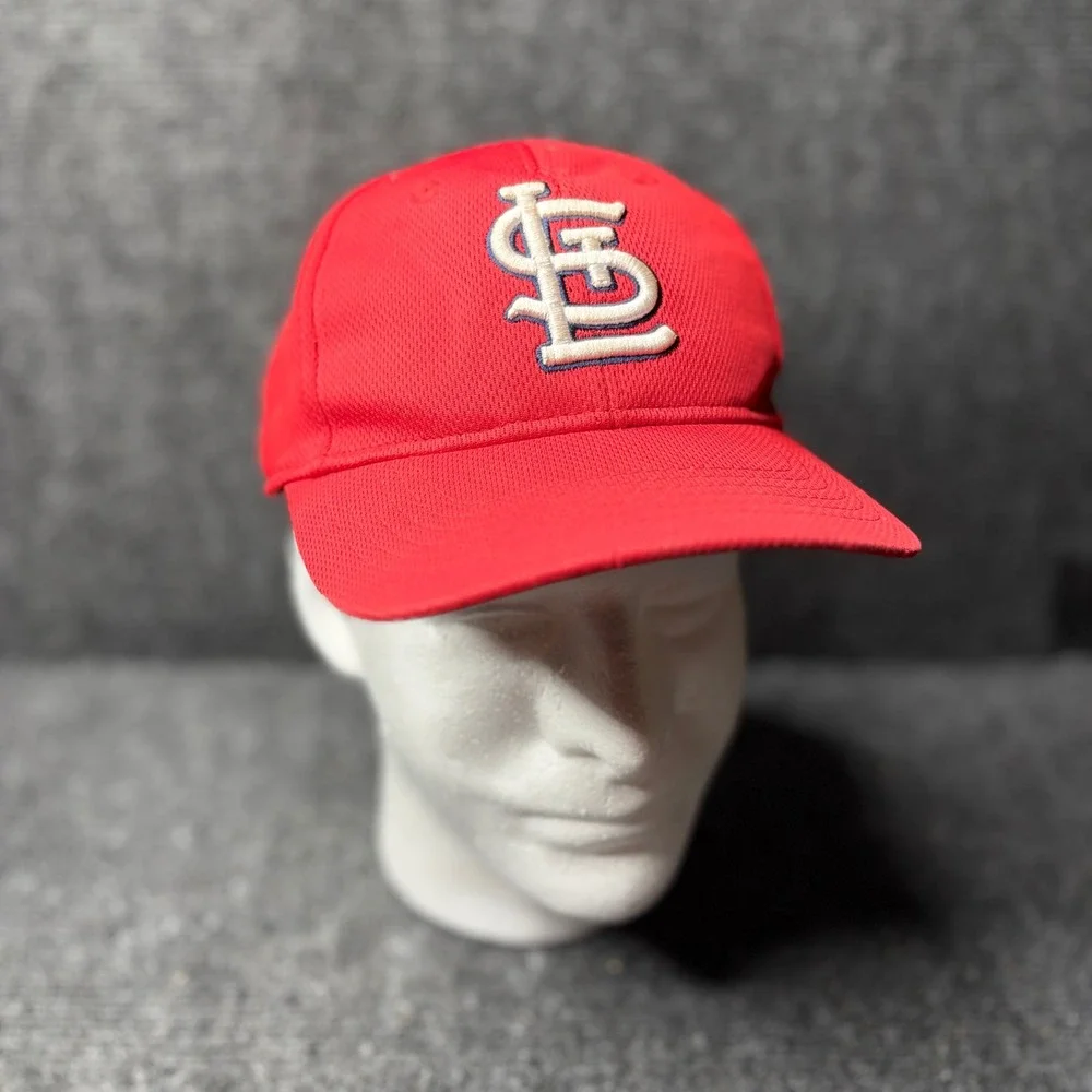 St. Louis Cardinals Youth Red Mesh Baseball Hat OC Sports MLB Team Adjustable